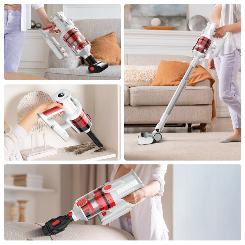 Wnkim Cordless Bagless Stick Vacuum & Reviews Wayfair